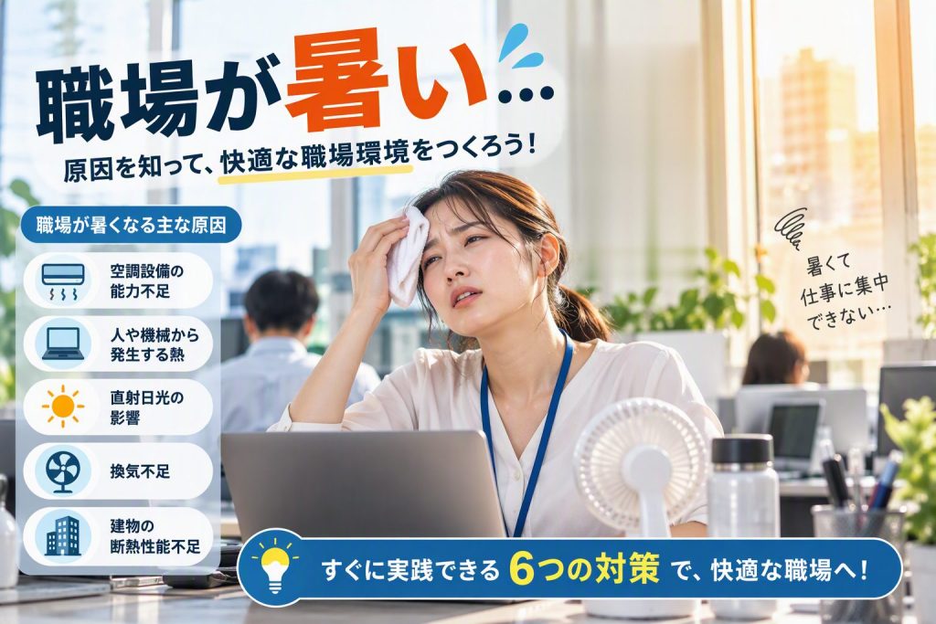 【原因と対策を徹底解説！今すぐできる暑さ対策6選】